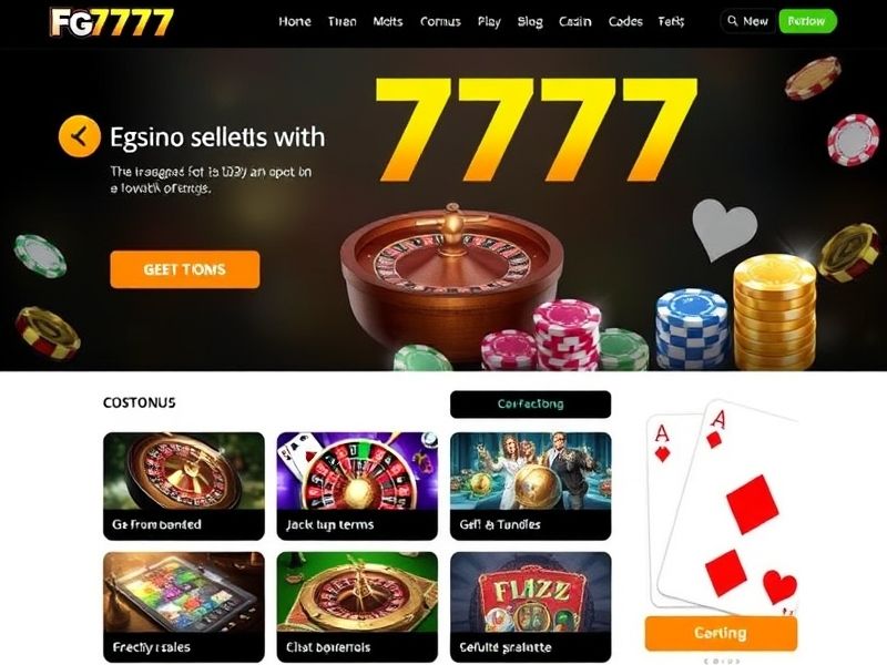 Welcome to fg777 Casino, the ultimate destination for online gaming enthusiasts. Explore a vast collection of slots, table games, and live dealer options alongside exclusive bonuses and promotions.